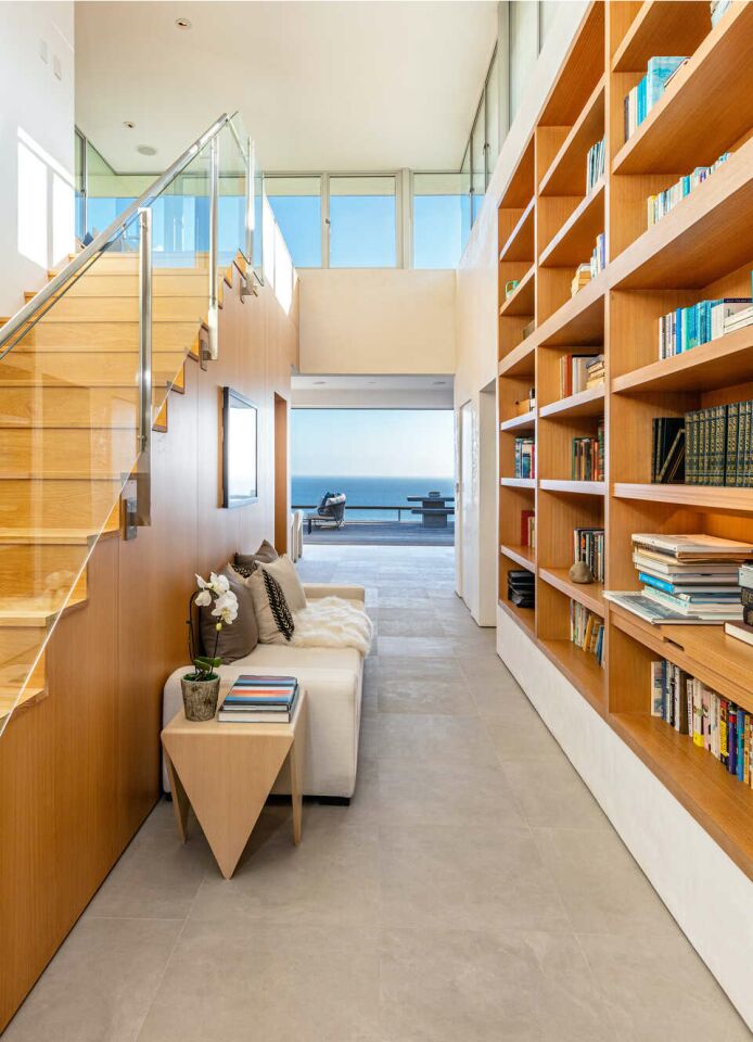 The staircase.