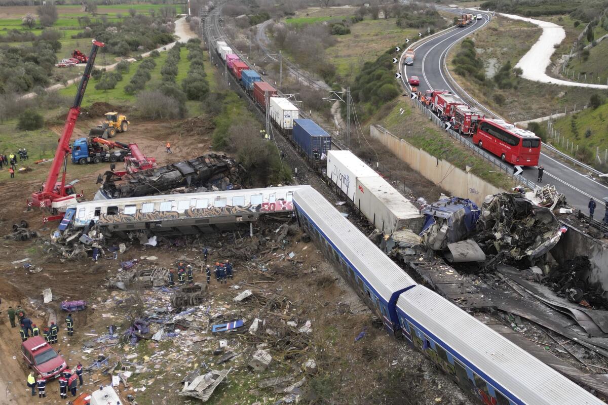 Train collision