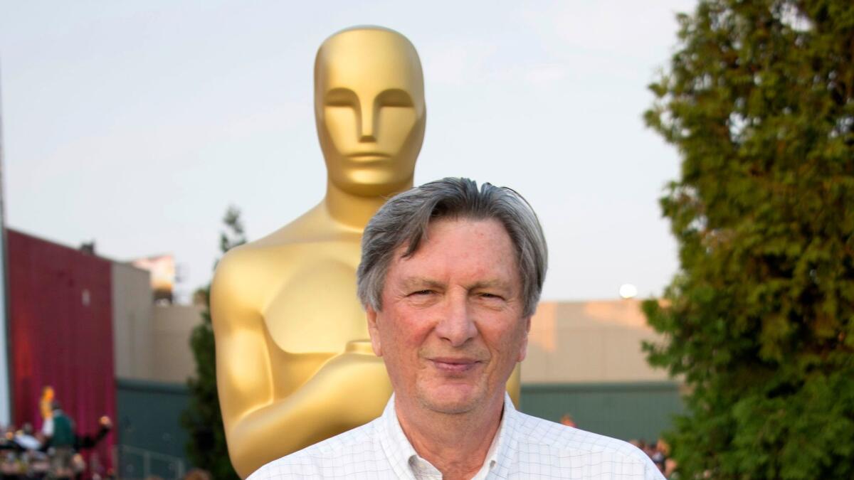 Cinematographer John Bailey has been elected president of the Academy of Motion Picture Arts and Sciences.