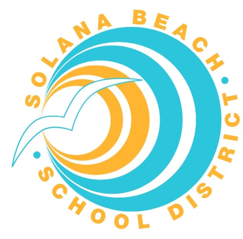 The new Solana Beach School District logo, created by former district parent Mary Tomlinson.