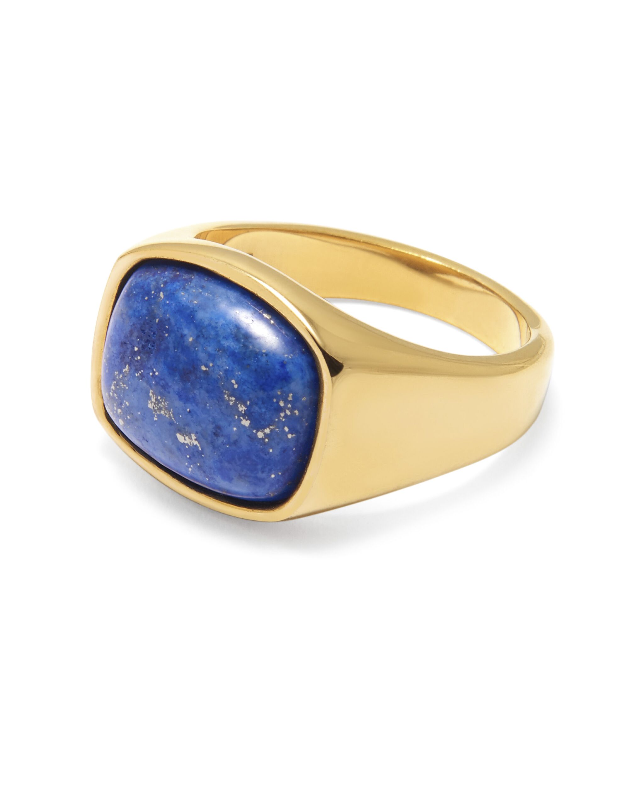 A blue lapis signet ring from Nialaya