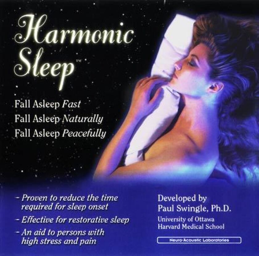 The Sound Health Products website calls the Harmonic Sleep CD a "breakthrough in sleep enhancement" that will give users a "good night of natural, peaceful and deep sleep."