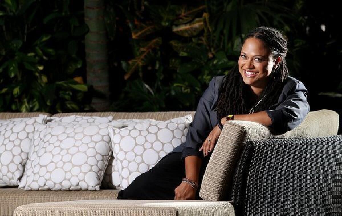 Writer-director Ava DuVernay in December 2012. She has been hired to direct the Martin Luther King Jr. drama "Selma."