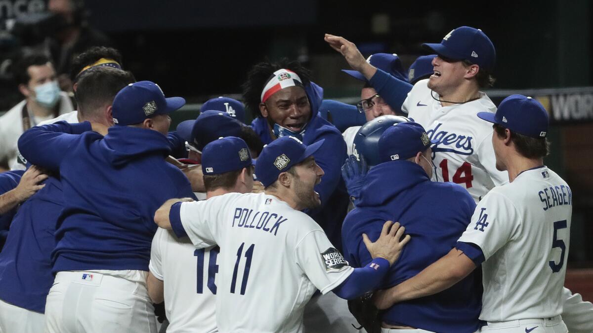 Los Angeles Dodgers win World Series, beat Tampa Bay Rays in Game 6 - ABC7  New York