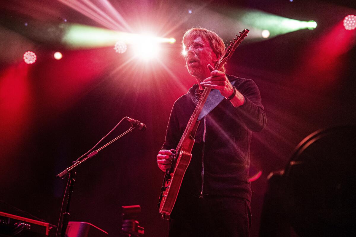 Trey Anastasio of Phish performs at the Bonnaroo Music and Arts Festival on Friday, June 14, 2019.