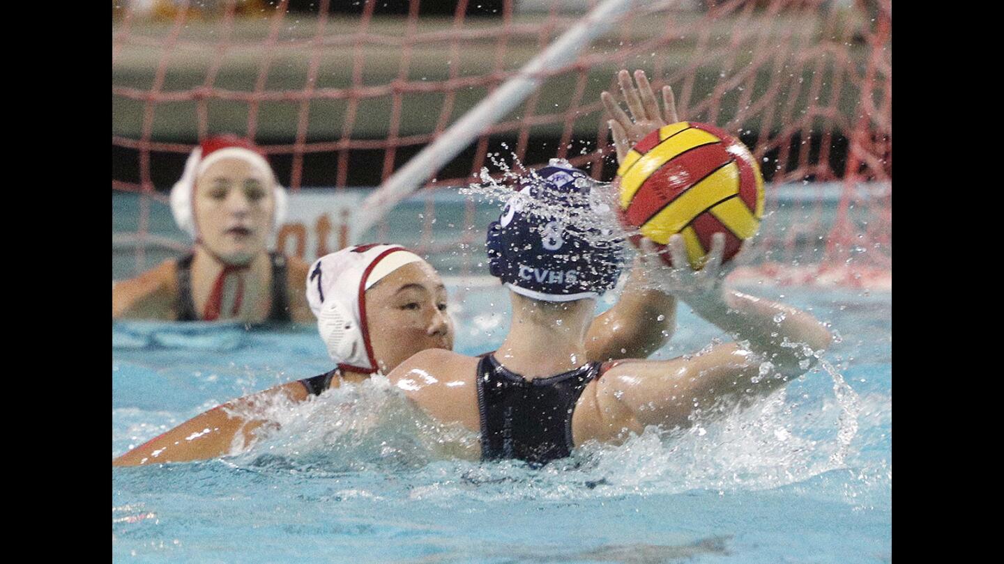 Photo Gallery: Burroughs vs. Crescenta Valley in Pacific League girls' water polo finals