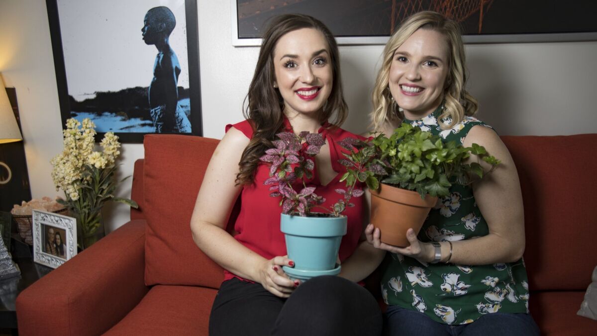 Actors Brooke Trantor and Erin McDonnell turned their love of plants into the YouTube comedy series "Botanical Baes."