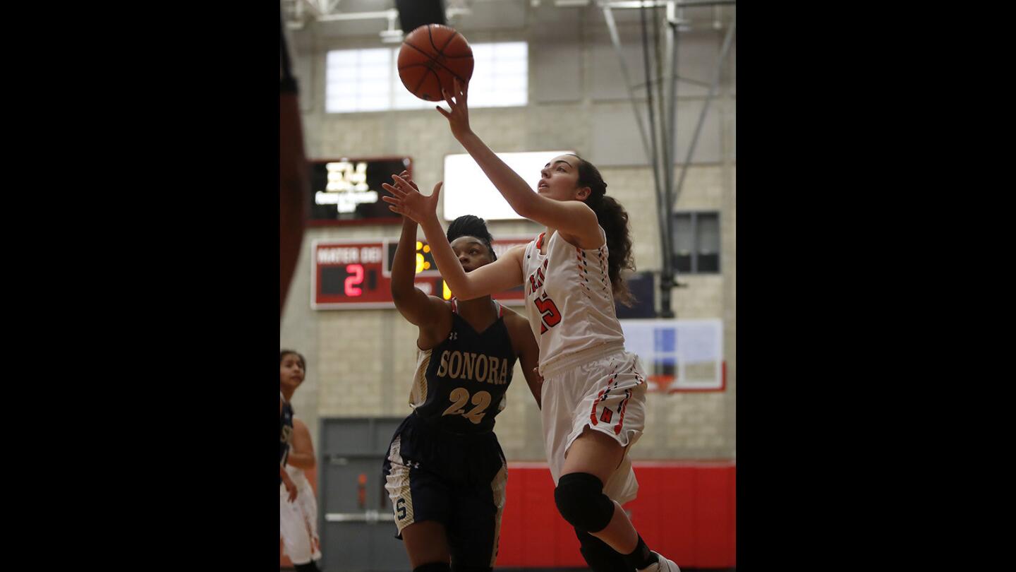 Photo Gallery: Huntington Beach vs. Sonora in girls' basketball