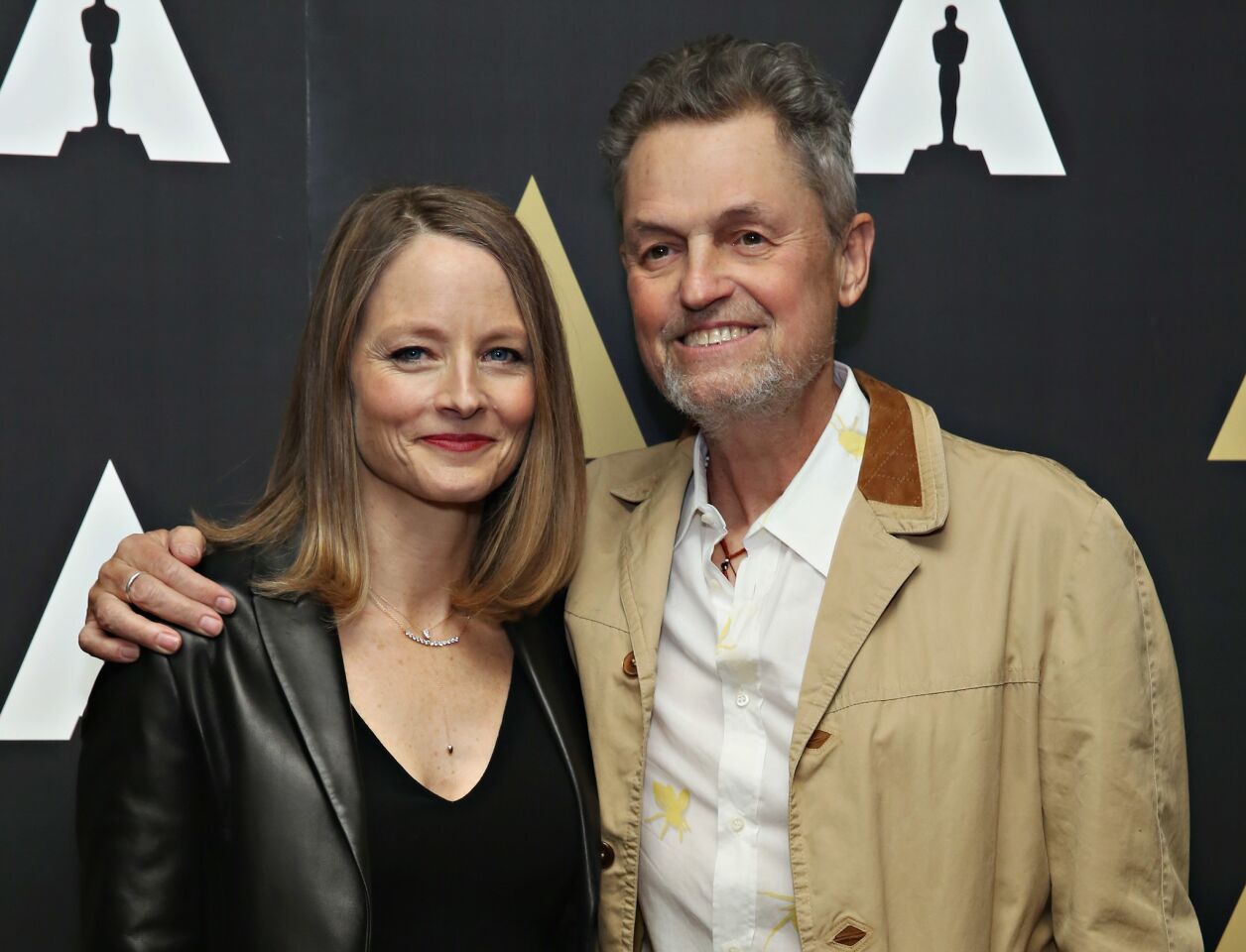 Jonathan Demme and Jodie Foster
