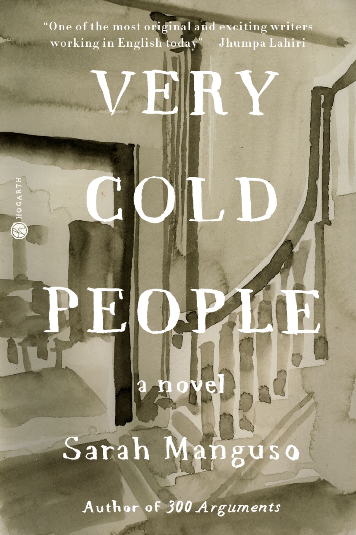 The book cover for "Very Cold People" by Sarah Manguso
