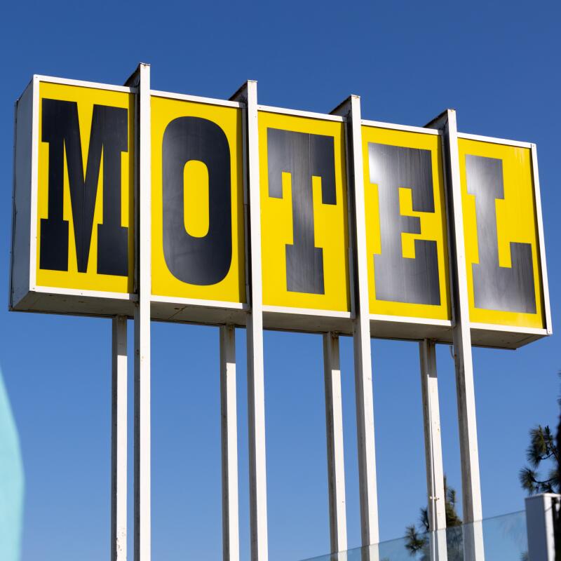 Photos: Motel California, the delight is in the details 62 The Skyview Motel sign.