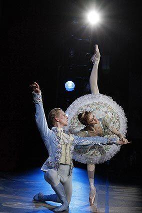 David Hallberg and Svetlana Zakharova in the Bolshoi's "Sleeping Beauty"