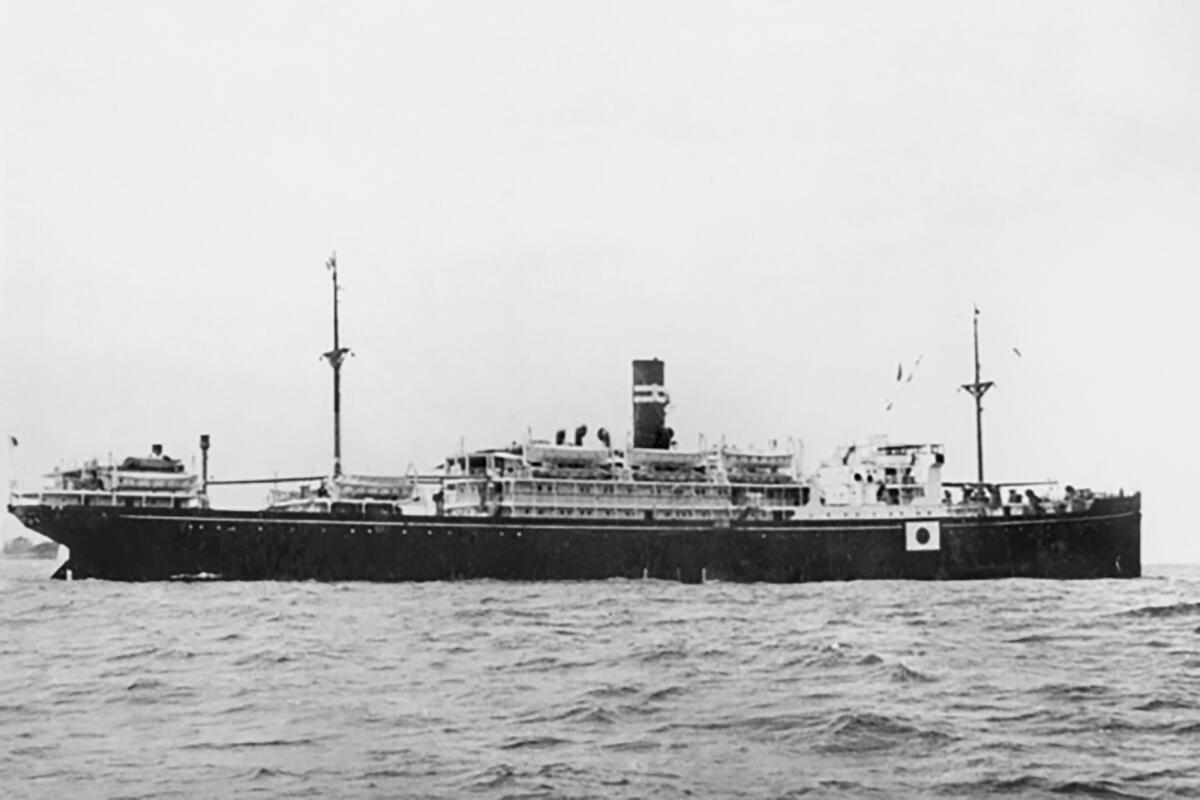 Japanese World War II ship Montevideo Maru