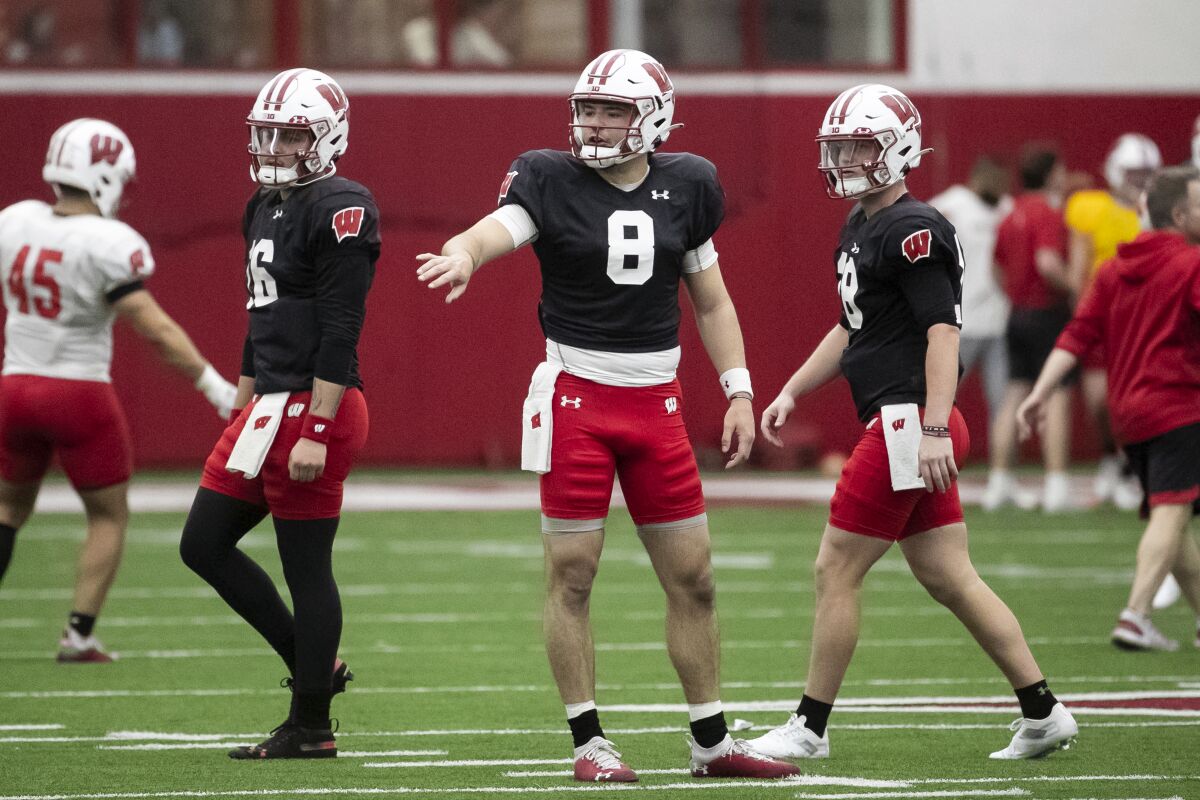 Wisconsin QB Tanner Mordecai already emerging as team leader The San