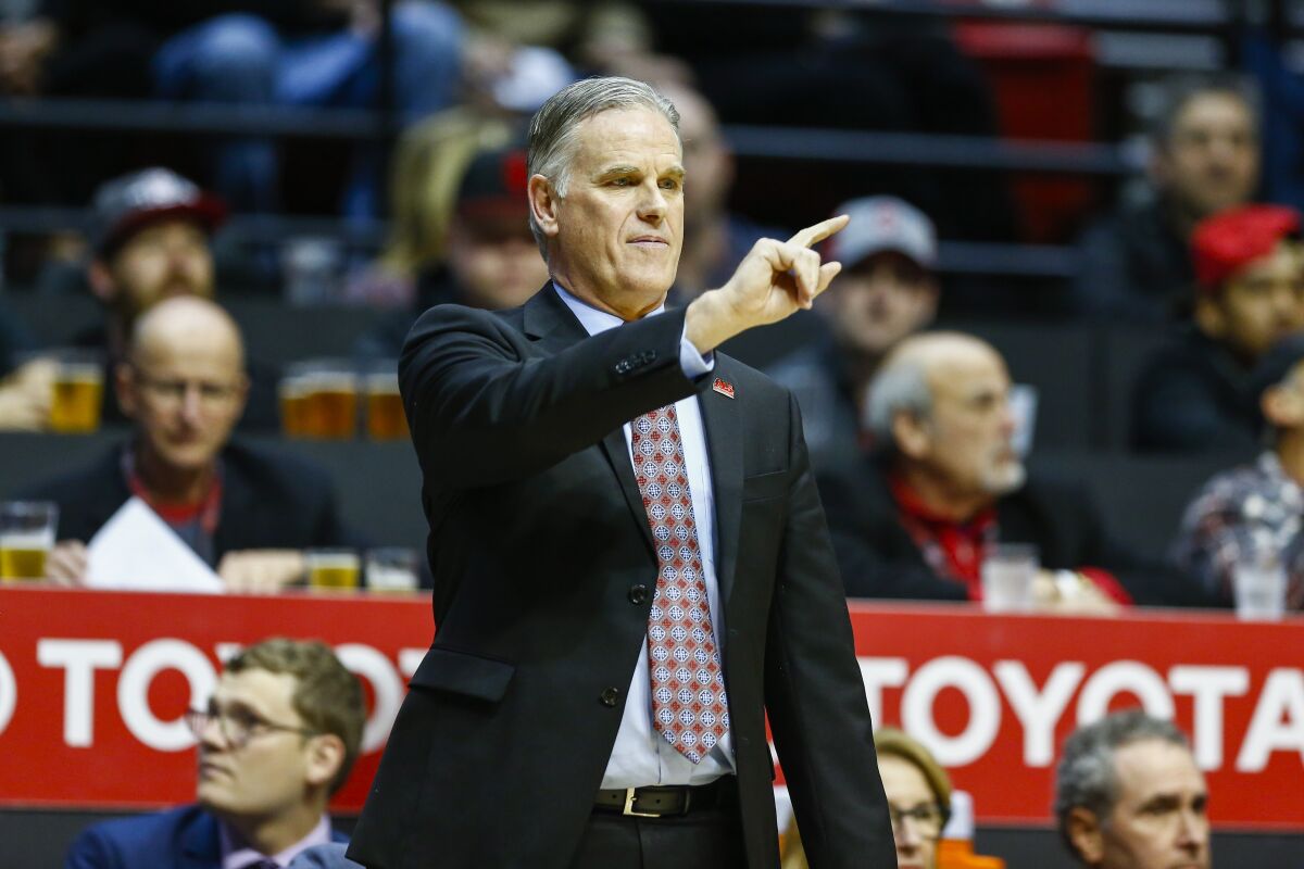 SDSU coach Brian Dutcher has signed a six-year contract extension.