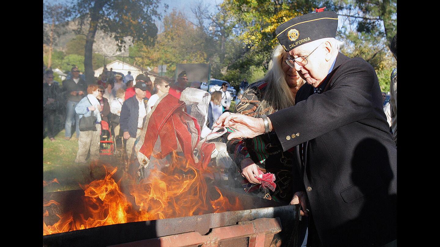 Photo Gallery: Veteran's Day event at Two Strike Park in La Crescenta