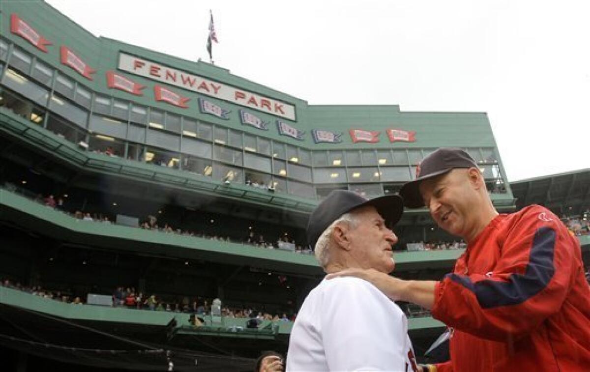 Johnny Pesky, beloved by Red Sox fans, dies at 92 - The San Diego  Union-Tribune
