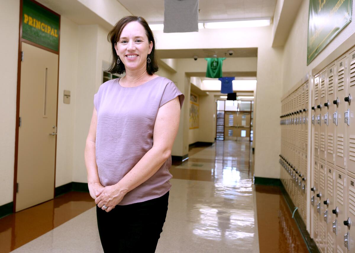 Jennifer De Ladurantey is the new principal at Toll Middle School in Glendale.