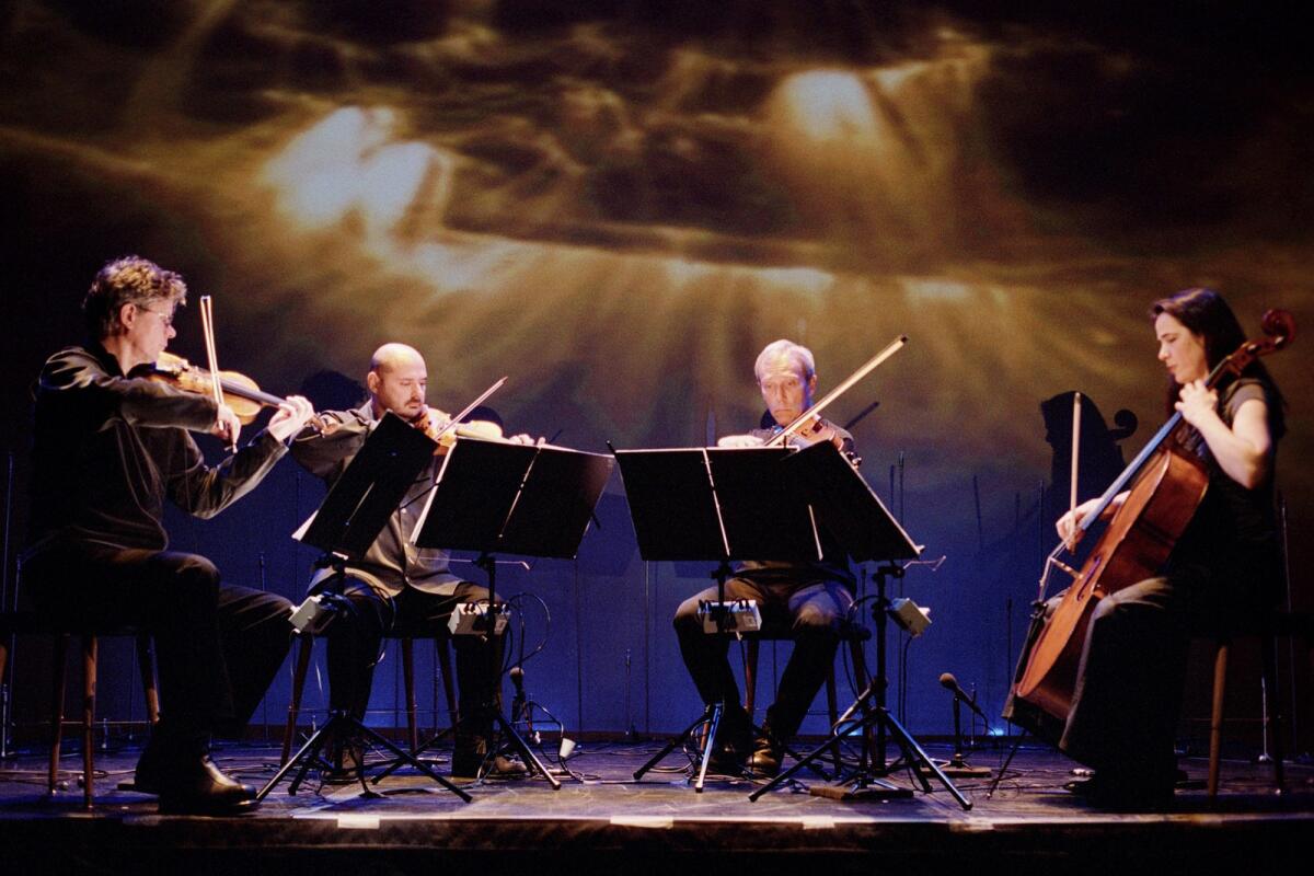 The Kronos Quartet will appear March 8 in La Jolla as part of its 50th-anniversary and farewell tour.