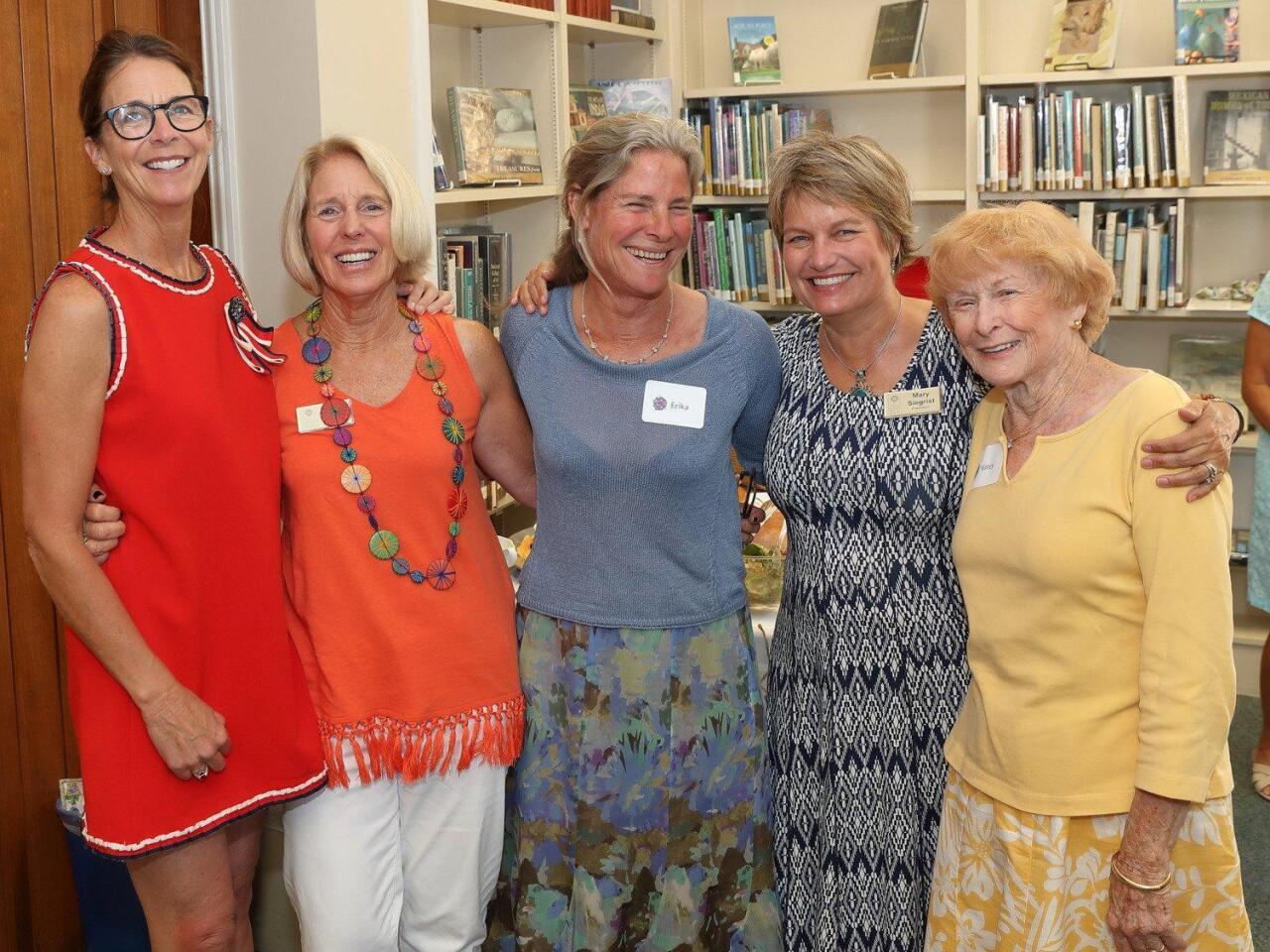 The Library Guild of RSF board members in attendance were Deana Ingalls, Kathy Stumm, Erika Desjardins, Mary Siegrist, and Nancy Miller