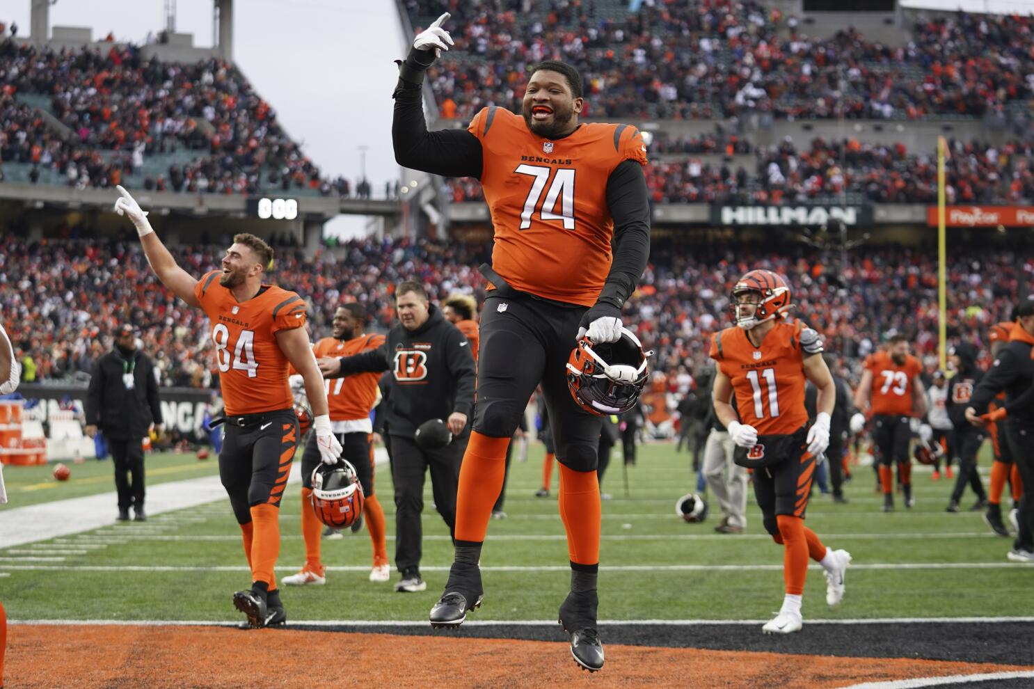 Bengals clinch AFC North and first playoff since 2015 season
