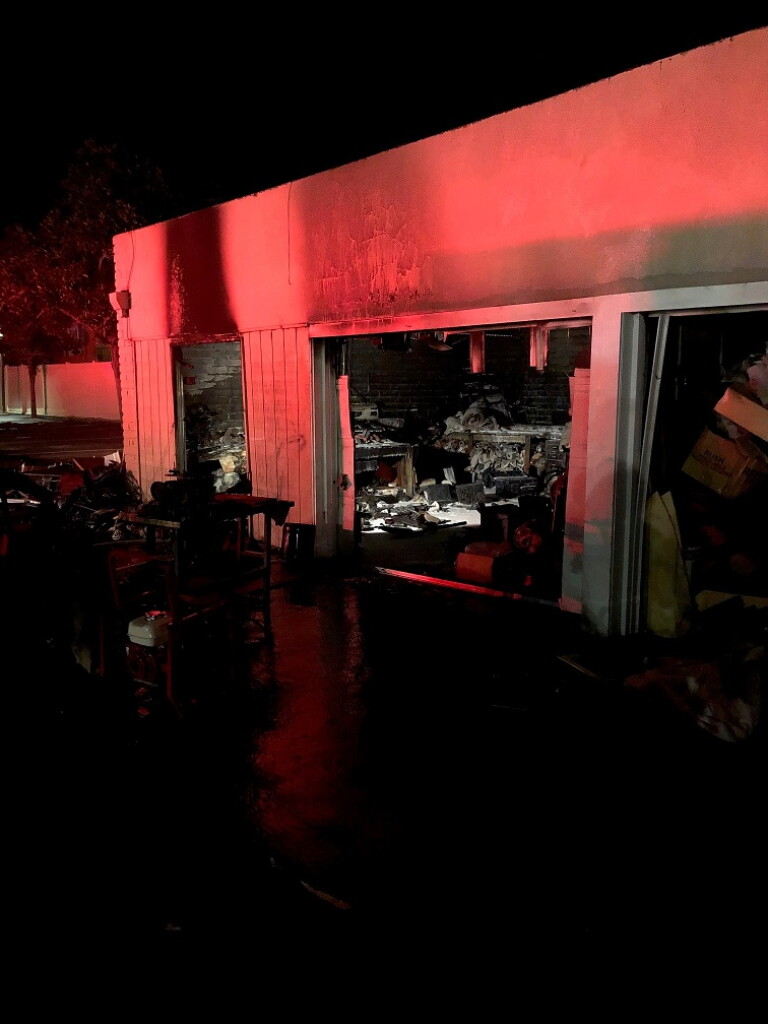 Fire erupts at Escondido upholstery shop The San Diego UnionTribune