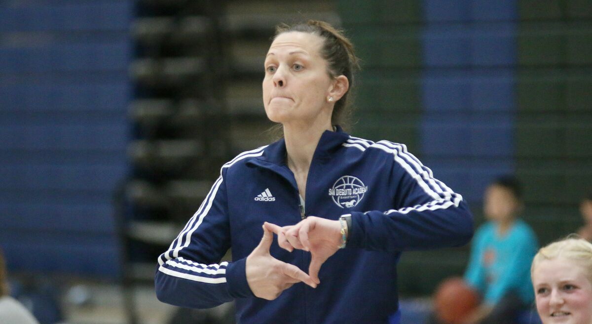 Head Coach Aubree Smithey and SDA will be looking for their second CIF title in three years.