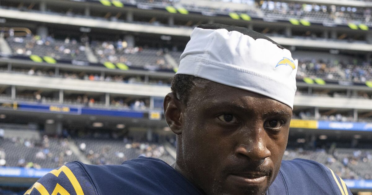 Injured Chargers cornerback J.C. Jackson arrested on ‘family issue’ in Massachusetts
