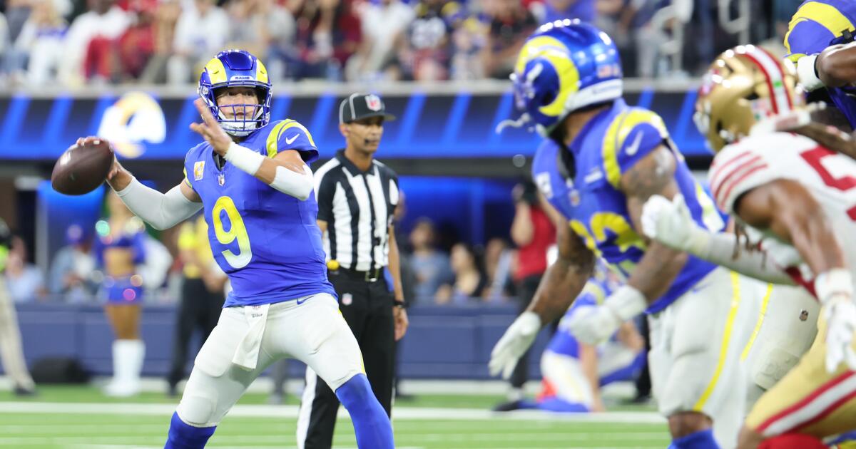 Matthew Stafford and Rams eager to avenge their heartbreaking loss to 49ers