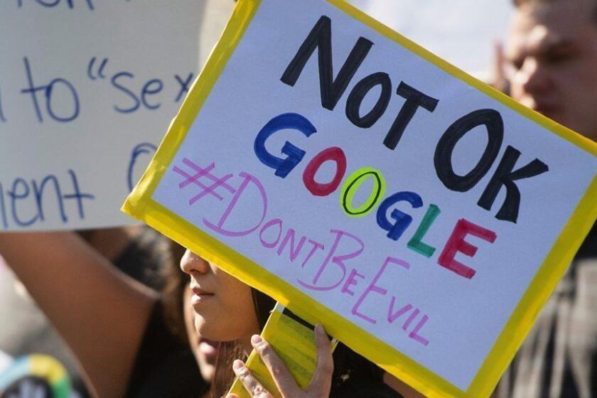Google employees around the world walked out on Nov. 1 in protest of the company's handling of sexual misconduct.