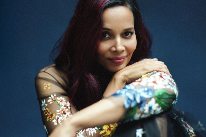 Rhiannon Giddens poses for a photo.