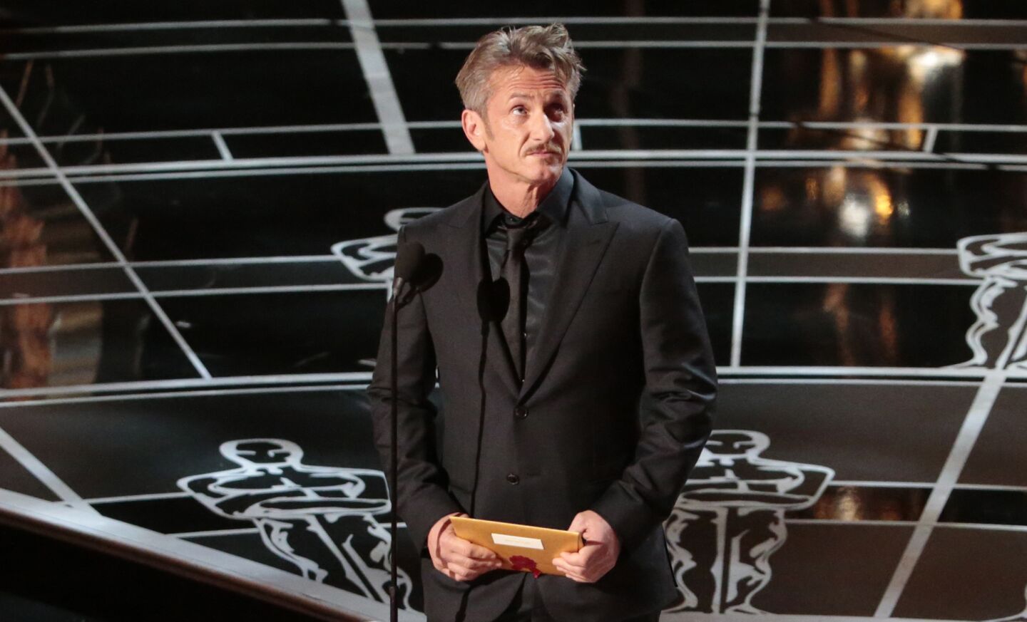 When Sean Penn opened the envelope to announce the best picture at the 87th Academy Awards, he asked, "Who gave this son of a ... his green card?" before revealing "Birdman" as the winner. In a year when the Oscars were being scrutinized for the lack of diversity among the nominees in the top categories, some felt Penn's joke about director Alejandro G. Iñárritu's nationality fell flat.