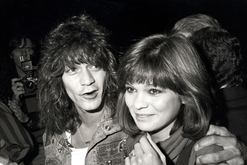 Eddie Van Halen and Valerie Bertinelli