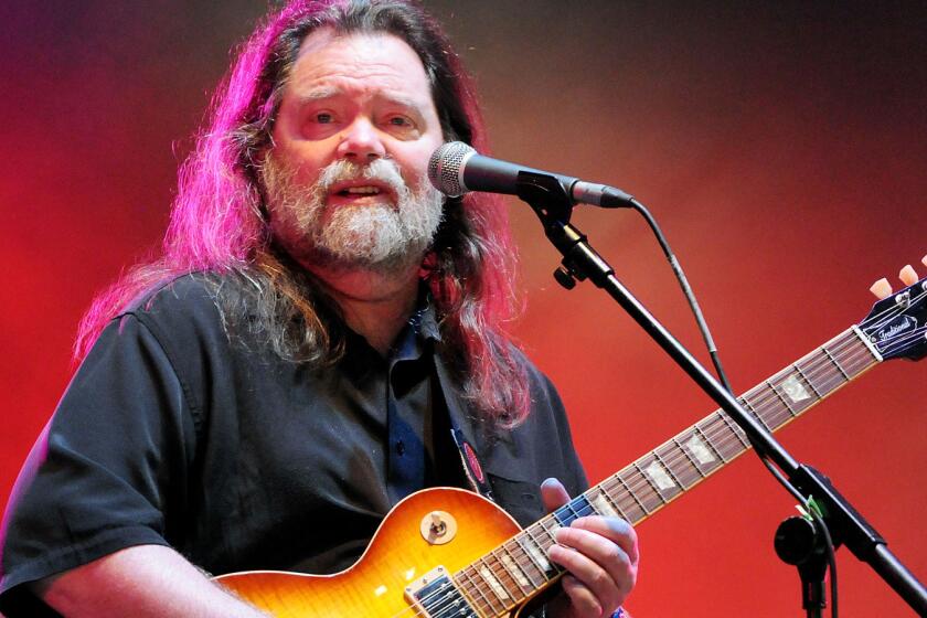 FILE - MAY 31: Musician Roky Erickson of The 13th Floor Elevators passed away on May 31, 2019 in Austin, Texas. He was 71 years old. LONDON, ENGLAND - JULY 03: Roky Erickson performs live on stage during the third day of the Wireless Festival at Hyde Park on July 3, 2011 in London, England. (Photo by Jim Dyson/Getty Images) ** OUTS - ELSENT, FPG, CM - OUTS * NM, PH, VA if sourced by CT, LA or MoD **