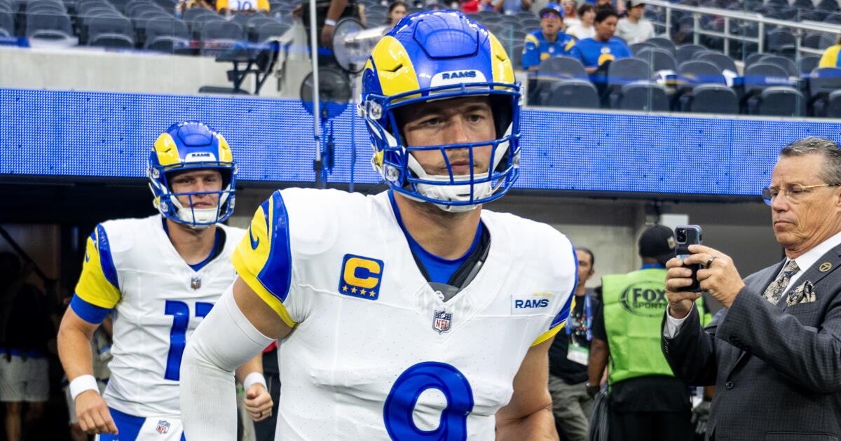 L’offensive des Rams changera si Brett Rypien commence au poste de quart-arrière