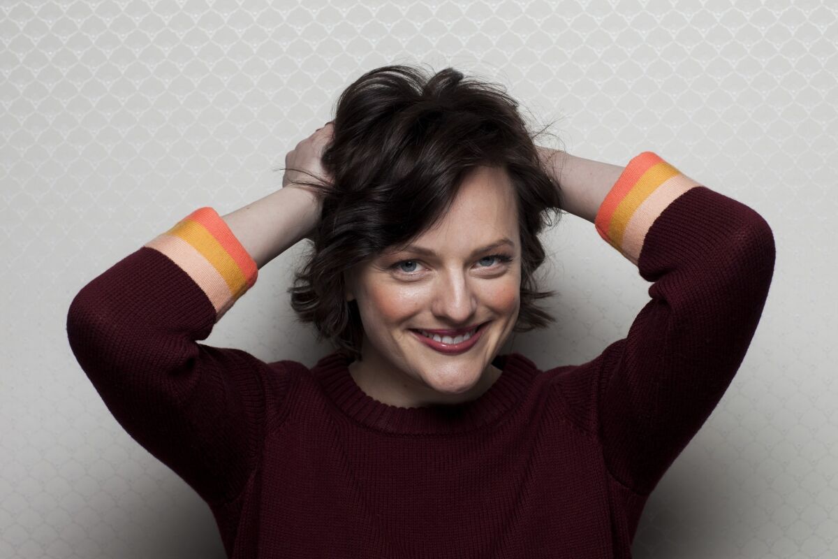 Actress Elisabeth Moss, with the film "The One I Love."