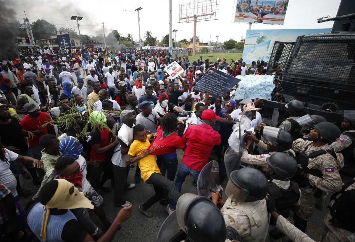 Haiti protests
