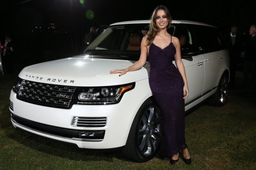 Actress Berenice Marlohe was on hand at an exclusive reception to unveil the ultra-luxurious Range Rover LWB Autobiography Black.