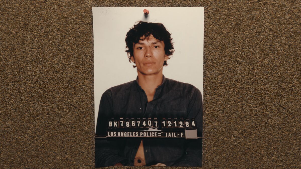A photograph of Richard Ramirez from the new docuseries "Night Stalker: The Hunt for a Serial Killer."