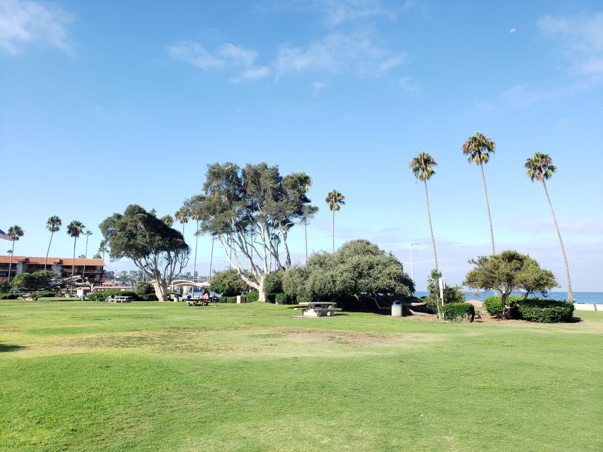 Several La Jolla organizations have weighed in on San Diego’s draft parks master plan. Pictured is Kellogg Park.