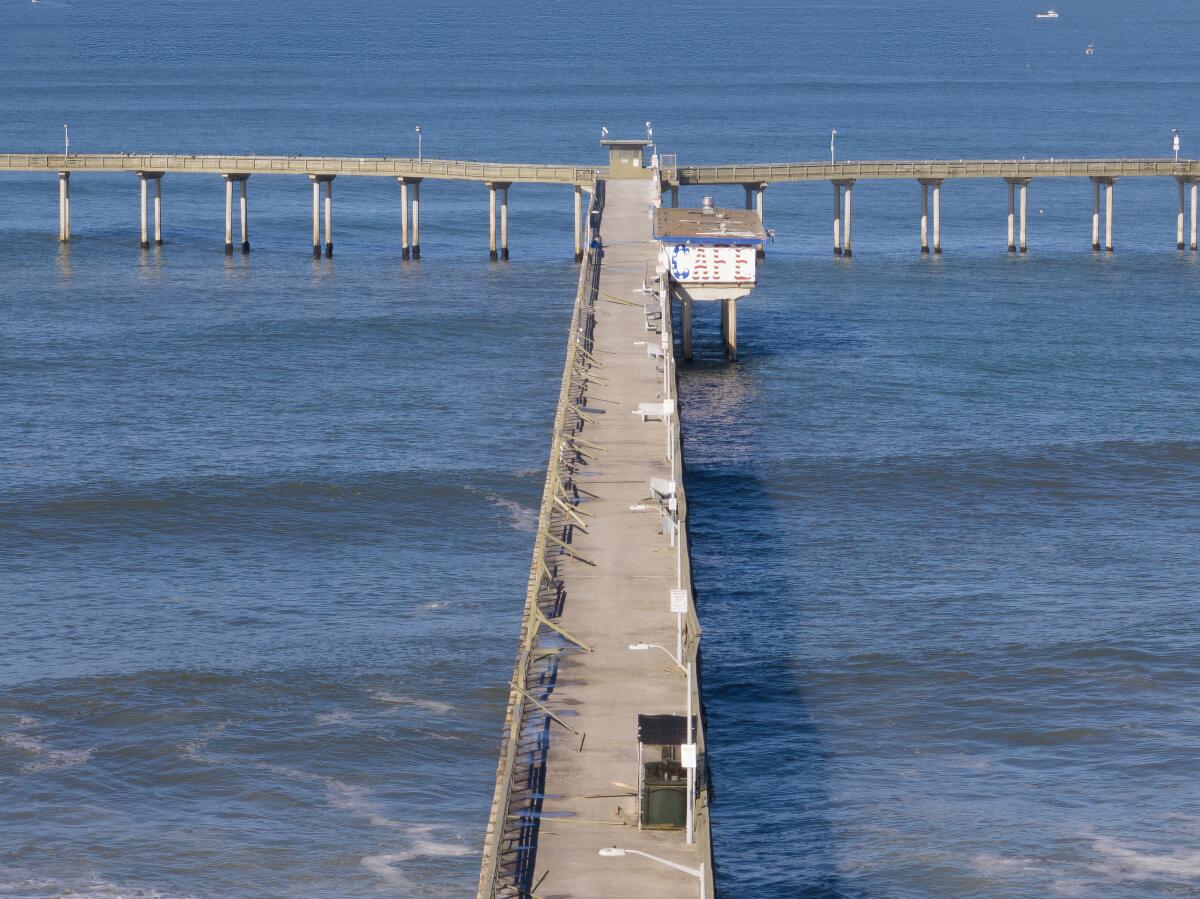 Fresh damage to Ocean Beach Pier from high weekend surf may extend