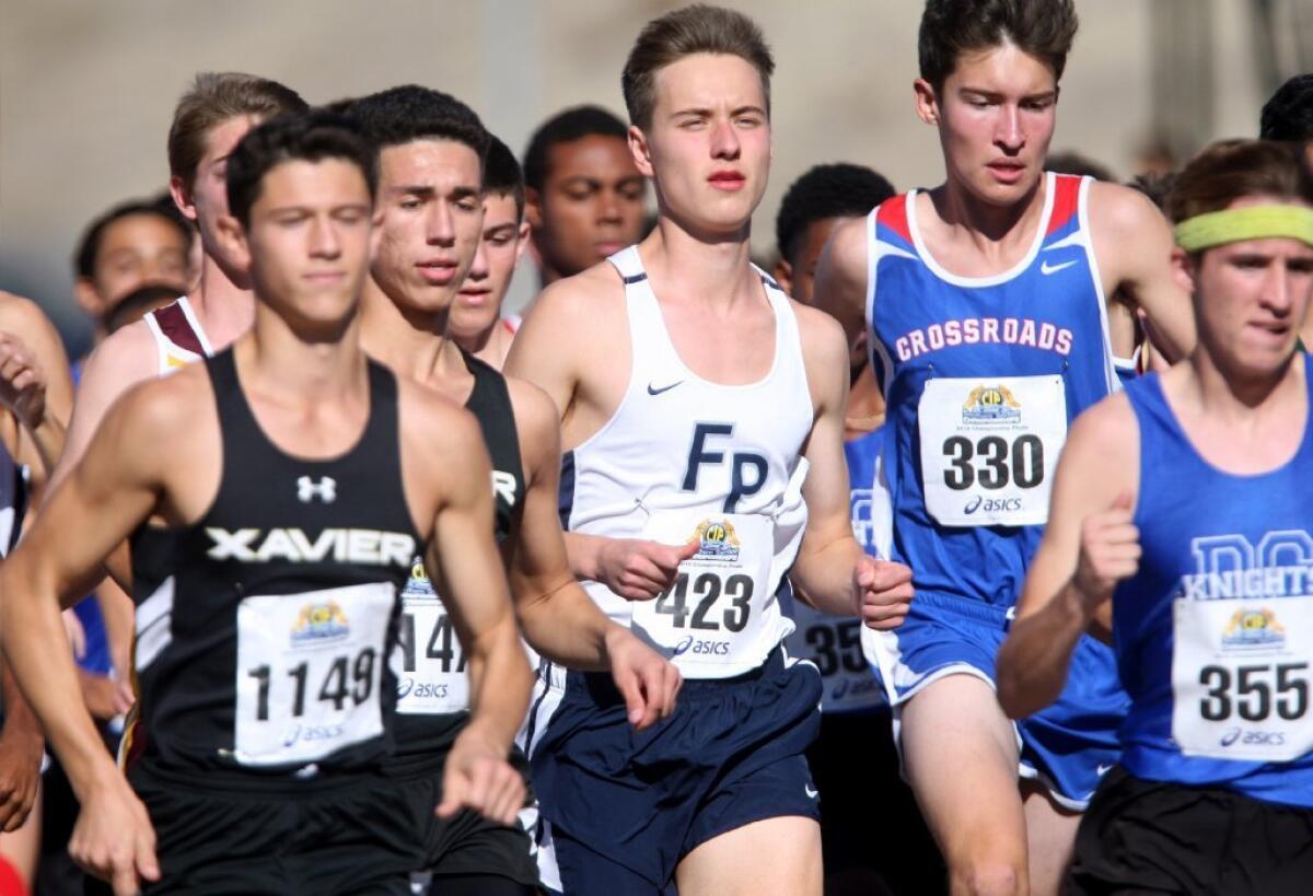 Jack Van Scoter won an individual title and the Flintridge Prep boys' cross-country team won the CIF Southern Section Division V team championship on Saturday.
