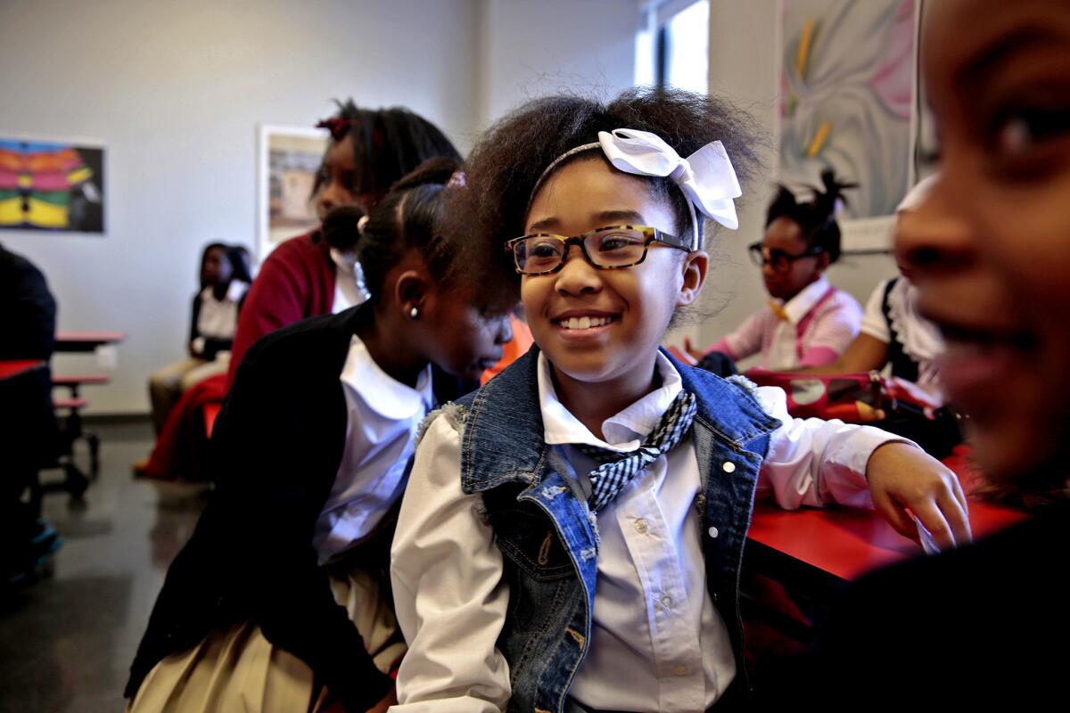 Ariana Turner, 8, has been on the Camden Sophisticated Sisters Drill Team since she was very young.