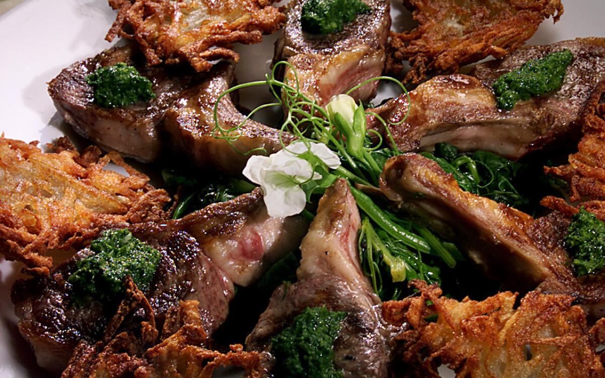 Broiled Lamb Chops - Amanda's Cookin' - Lamb