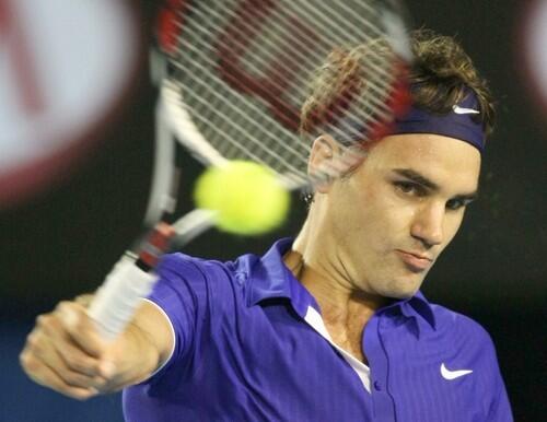 Roger Federer backhand