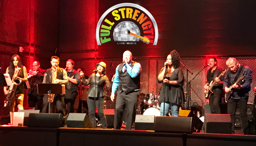 Funk band Full Strength will play at La Jolla's Scripps Park on Sunday, July 17.