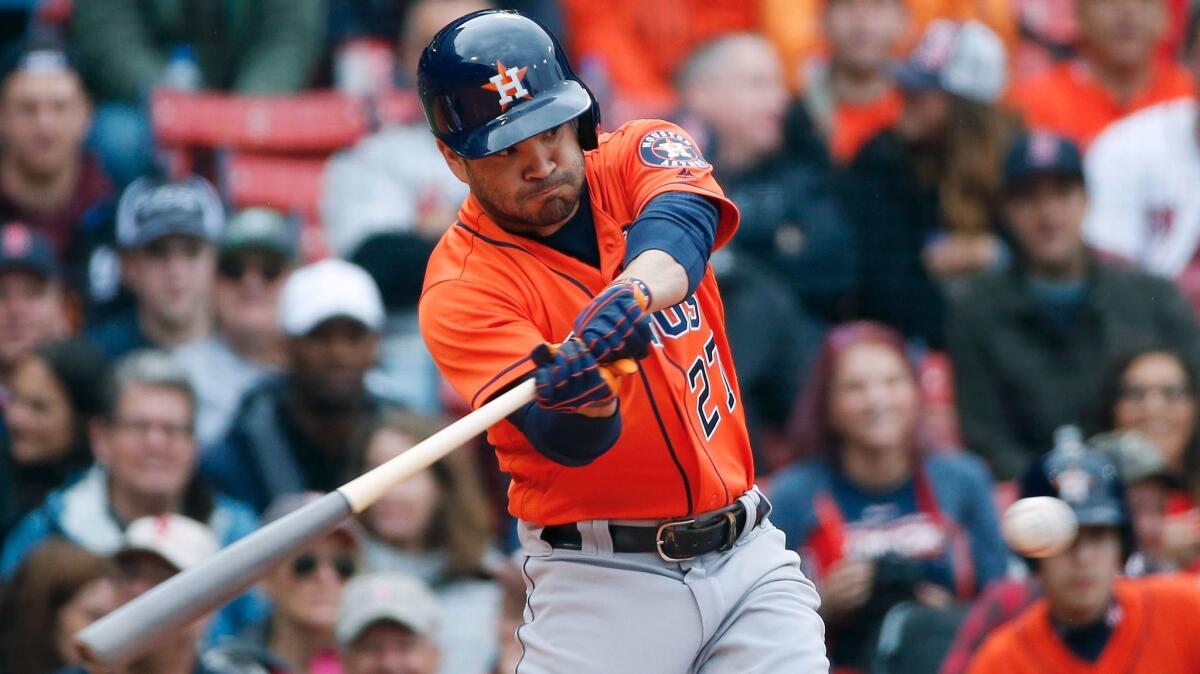 Houston's lineup is filled with elite batters, like Jose Altuve.