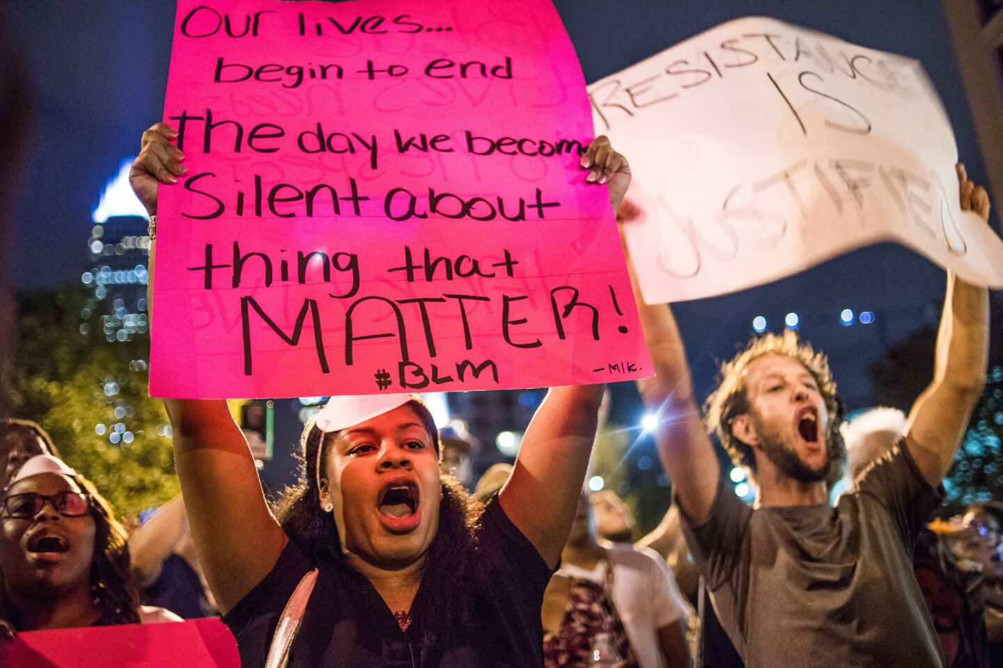 Protests in Charlotte