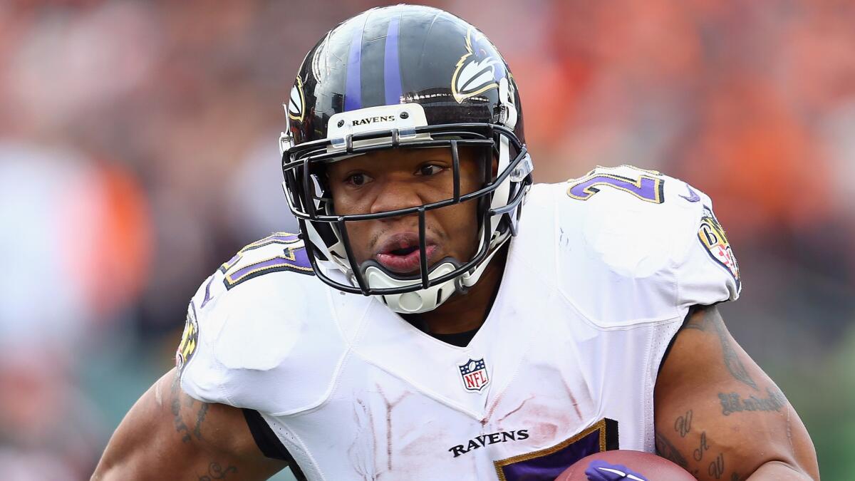 The NFL Players Assn. is appealing the league's indefinite suspension of former Baltimore Ravens running back Ray Rice.