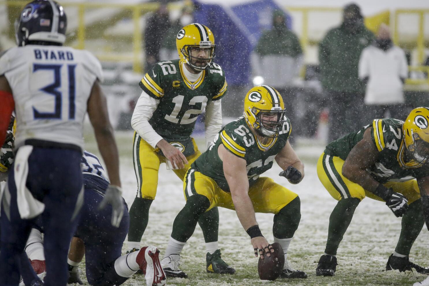 Tennessee Titans roll past Green Bay Packers, Aaron Rodgers at Lambeau